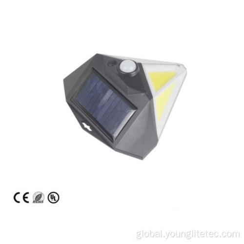 Solar Wall Lights Outdoor 4 Sides Motion Sensor Security solar wall lights Supplier